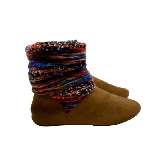 Bear Paw Tan Pull On Ankle Boots - Picture 5 of 6